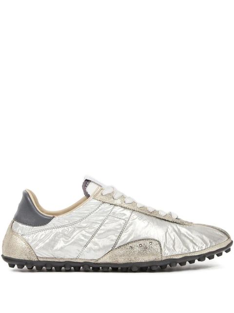 Maison Margiela Metallic low-top sneakers - Silver - zdjęcie produktu nr 1