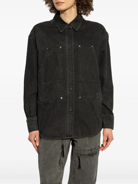 MARANT ÉTOILE Okely denim jacket - Black