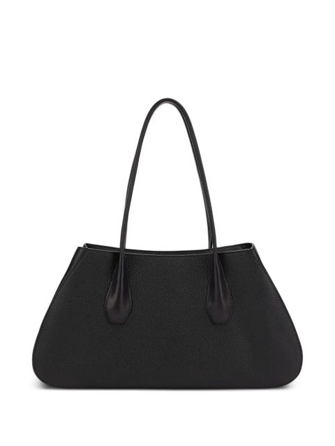 The Row Alger textured tote bag - Black - zdjęcie produktu nr 2