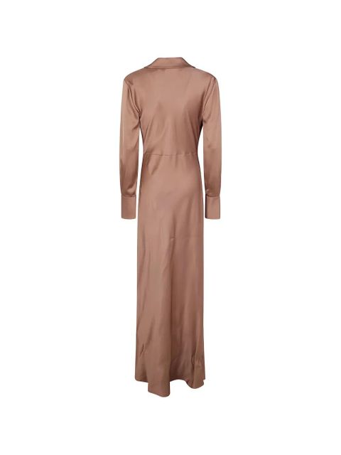 Simkhai Adelle long-sleeved maxi dress - Neutrals - zdjęcie produktu nr 2