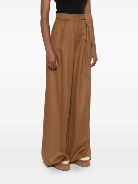Max Mara Borneo pleated trousers - Brown