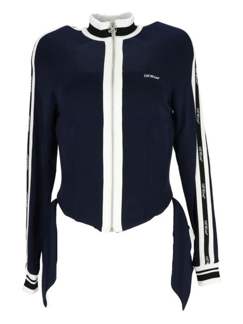 Off-White zip-up sweatshirt - Blue - zdjęcie produktu nr 1