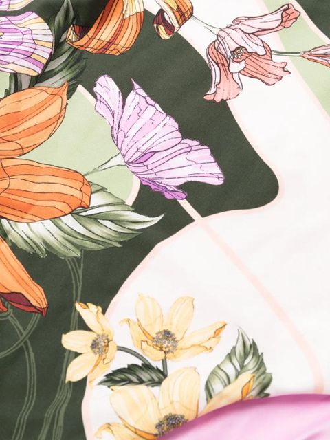 Agua By Agua Bendita Aloe floral-print swimsuit - Multicolour - zdjęcie produktu nr 2