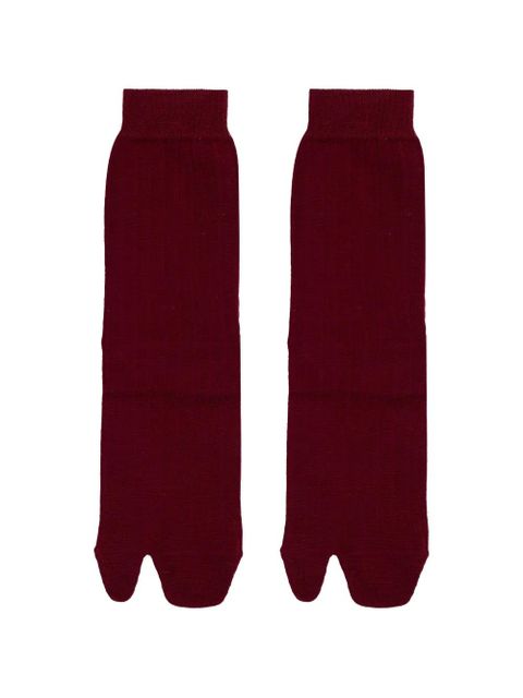 Maison Margiela Tabi socks - Red - zdjęcie produktu nr 2