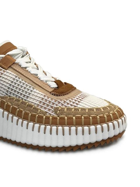 Chloé platform stitching sneakers - White - zdjęcie produktu nr 2