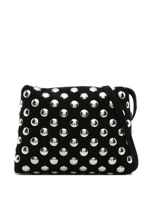 KHAITE Lina metal-studded clutch bag - Black - zdjęcie produktu nr 1