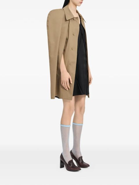 MM6 Maison Margiela cotton coat - Brown