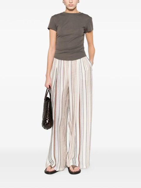 Eleh striped-pattern trousers - Neutrals - zdjęcie produktu nr 2