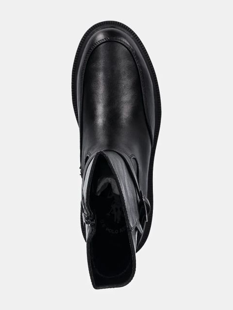 U.S. Polo Assn. botki KARMA damskie kolor czarny na platformie KARMA012W/DY1