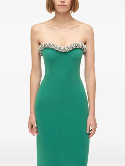 Simkhai Riona bustier gown - Green