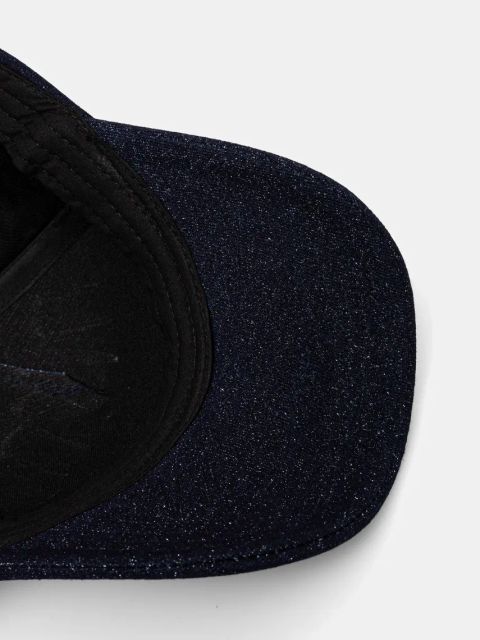 Liu Jo czapka z daszkiem damska kolor granatowy gładka TA5289 F0960