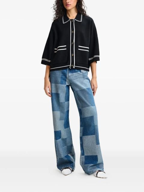 Essentiel Antwerp patchwork jeans - Blue - zdjęcie produktu nr 2