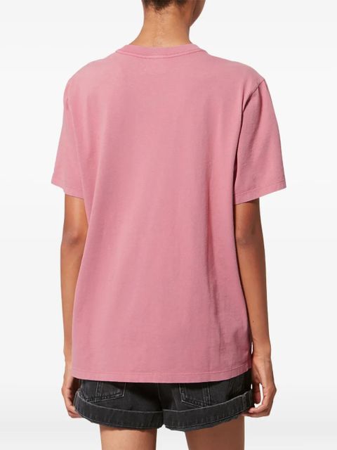 MARANT ÉTOILE Zewel lips-graphic T-shirt - Pink