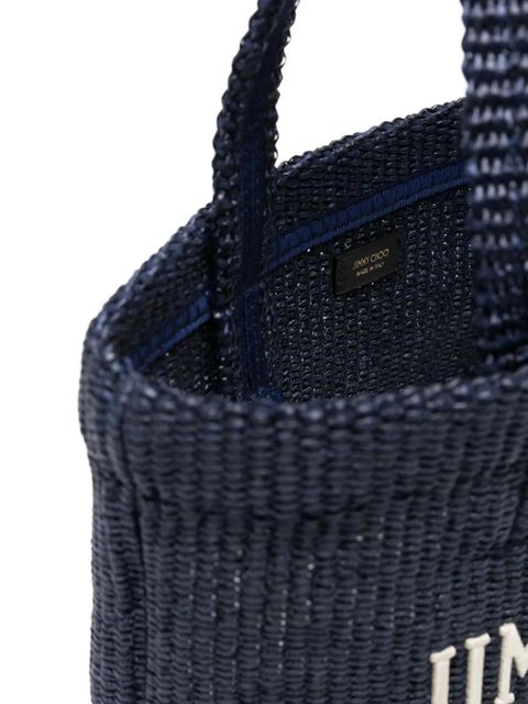 Jimmy Choo logo tote bag - Blue