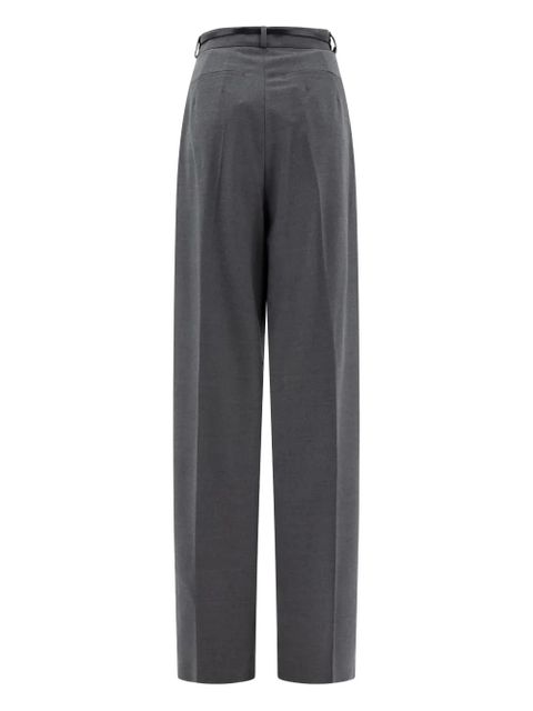 Sportmax belted tailored trousers - Grey - zdjęcie produktu nr 2