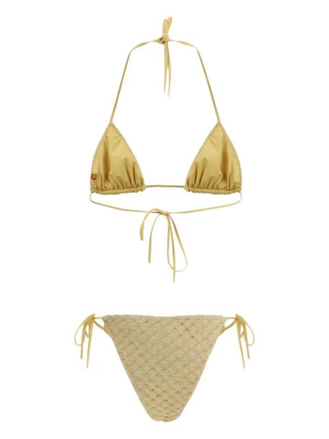 Missoni tie bikini - Gold