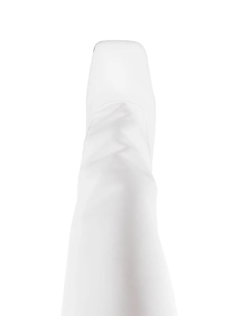 The Attico Sienna 110mm knee-high boots - White