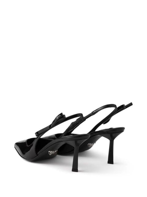 Prada slingback pointed pumps - Black
