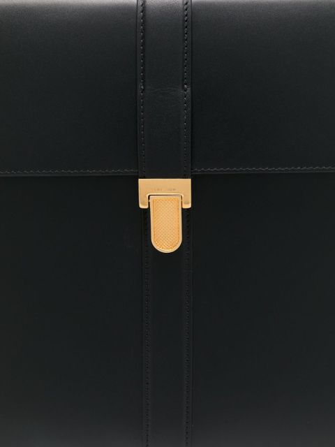 The Row leather clutch bag - Black