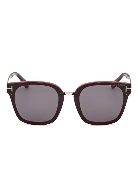 TOM FORD Eyewear square-frame sunglasses - Brown - zdjęcie produktu nr 1