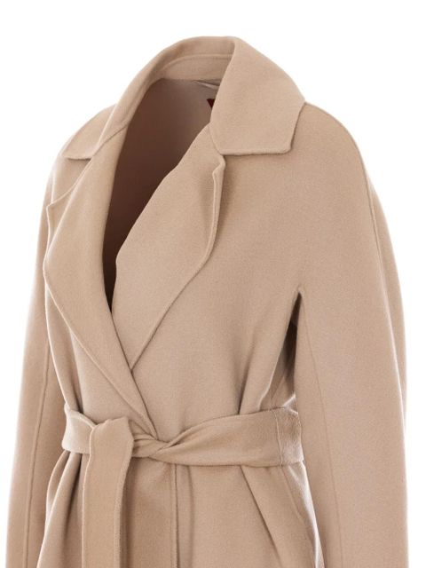 Max Mara belted notched-lapel coat - Neutrals