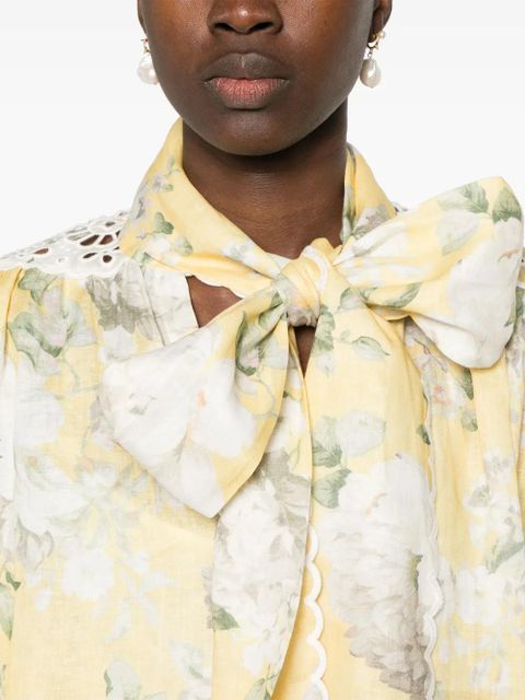 ZIMMERMANN Acacia mini dress - Yellow