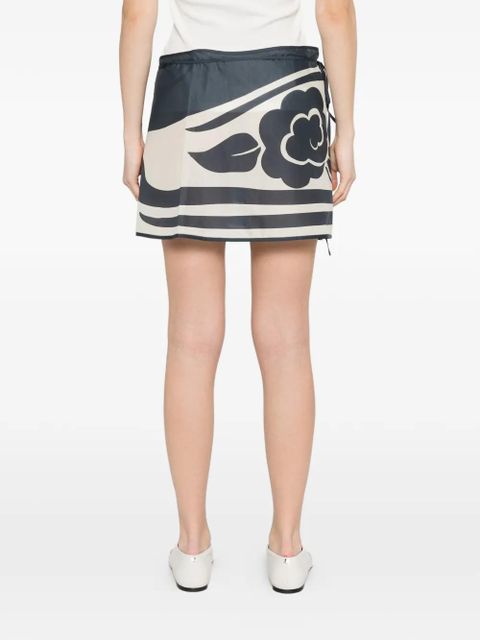 SIR. Lilou printed mini sarong - Blue