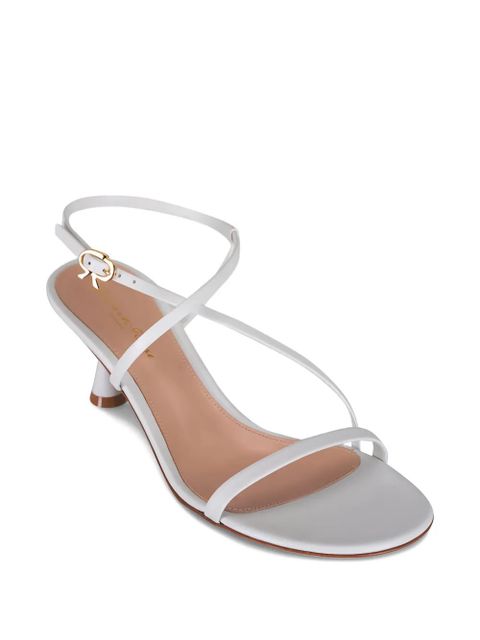 Gianvito Rossi strappy heeled sandals - White