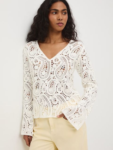 Medicine sweter damski ażurowy - zdjęcie produktu nr 2