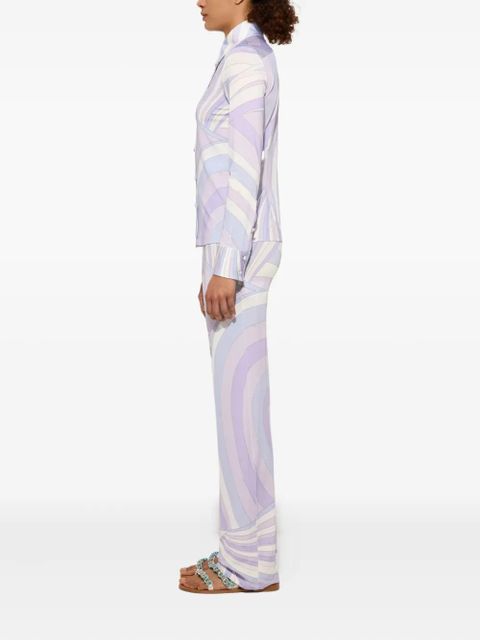 PUCCI Iride-print trousers - Purple - zdjęcie produktu nr 2