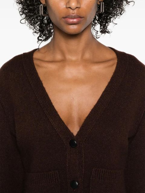 KHAITE Scarlet cardigan - Brown