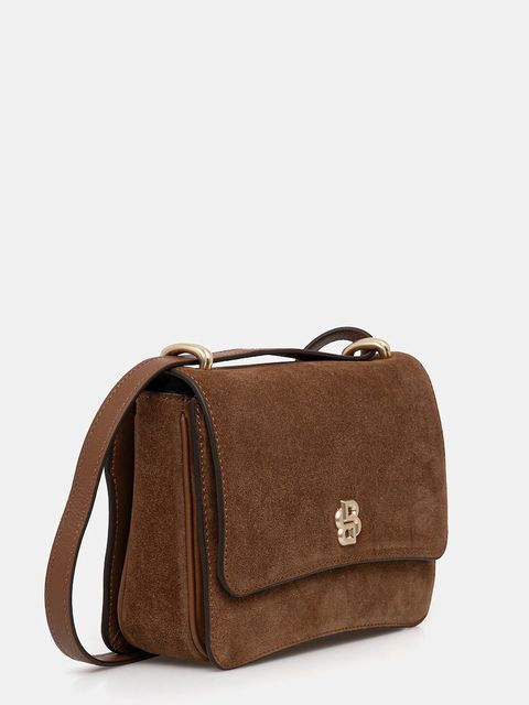 BOSS torebka zamszowa BOSS BEYOND Crossb S - zdjęcie produktu nr 2