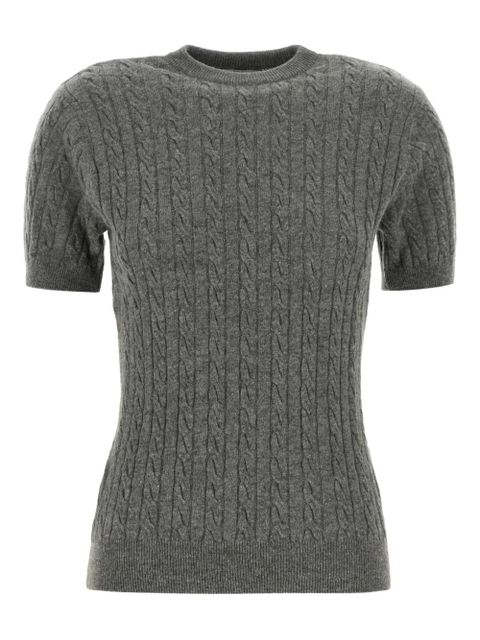 Gimaguas Rina cable-knit top - Grey - zdjęcie produktu nr 1