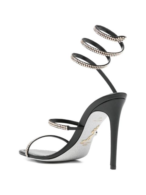 René Caovilla Cleo heeled sandals - Black