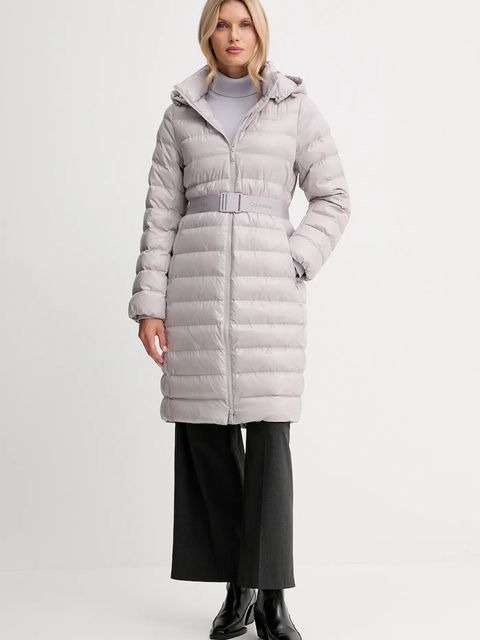 Calvin Klein kurtka kolor szary zimowa LV044D543G - zdjęcie produktu nr 1