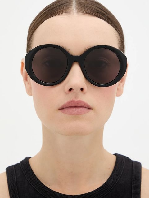 Chloé okulary przeciwsłoneczne damskie kolor czarny CH0332S