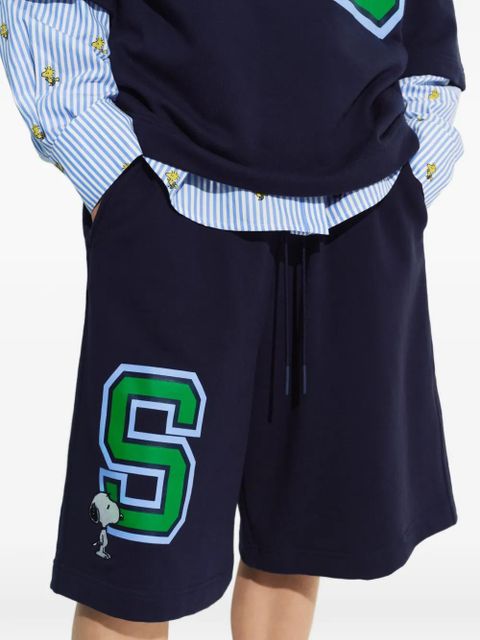 Essentiel Antwerp Peanuts™ patch shorts - Blue