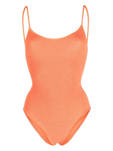 Hunza G Pamela Swim crinkled swimsuit - Orange - zdjęcie produktu nr 1