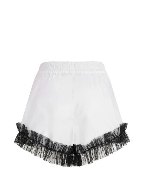 Valentino Garavani ruffled shorts - White - zdjęcie produktu nr 2