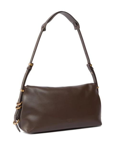 PINKO medium Classic Saddle shoulder bag - Brown - zdjęcie produktu nr 2