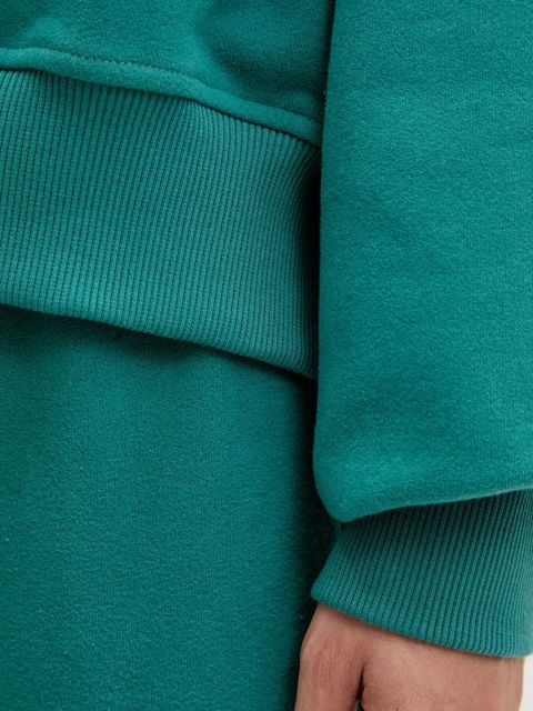 JOYINME bluza Spark damska kolor zielony gładka Spark