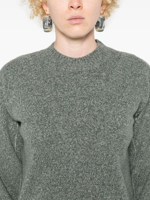 Rabanne layered sweater - Green