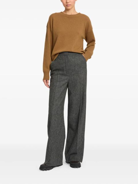 Yves Salomon flannel tailored trousers - Grey - zdjęcie produktu nr 2