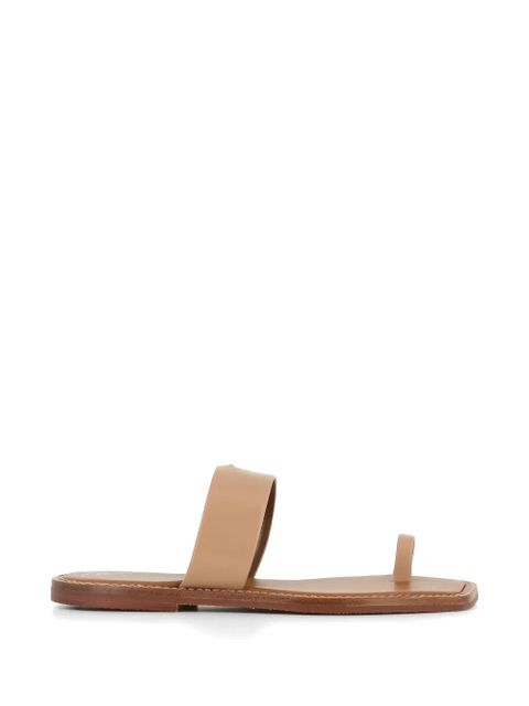 Giuseppe Zanotti toe-strap flat sandals - Neutrals - zdjęcie produktu nr 1