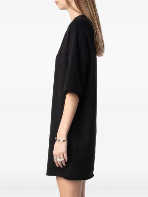 Zadig&Voltaire Grace T-shirt dress - Black