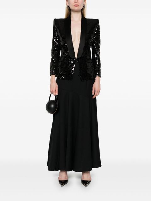 Balmain sequinned blazer - Black - zdjęcie produktu nr 2