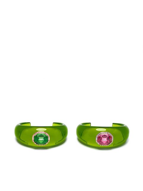 Swarovski Dulcis bracelets set (two-pieces) - Green - zdjęcie produktu nr 1