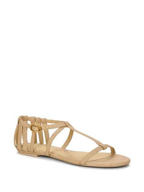 Cult Gaia leather sandals - Neutrals