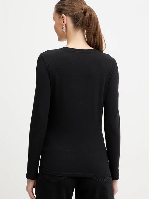 Armani Exchange longsleeve kolor czarny XW001353 AF17173