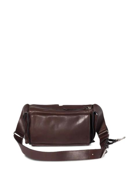 Miu Miu Utilitaire zip crossbody bag - Brown - zdjęcie produktu nr 2